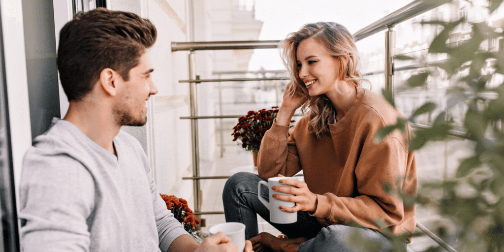 Seeming mysterious is a sign that someone is playing hard to get in the first stages of dating.