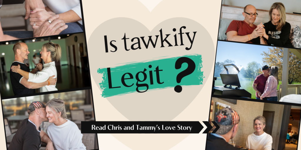 Is Tawkify legit? Find out how Tammy and Chris found each other through a matchmaking service. Read their love story right here.