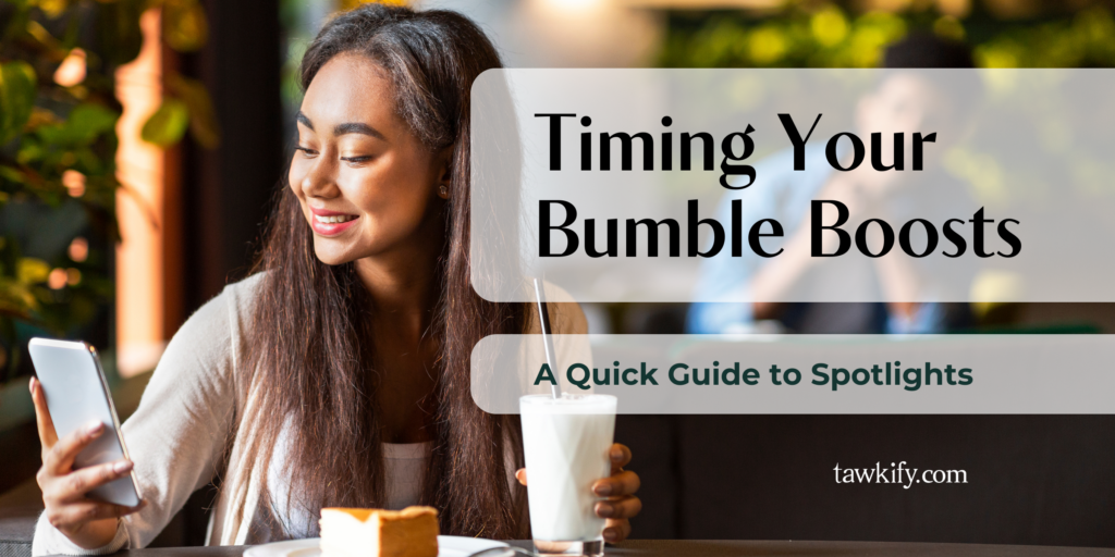 Learn the best times to use Bumble Boosts in 2024 with this quick guide. Discover how to maximize your visibility and get more matches with effective Spotlight timing.