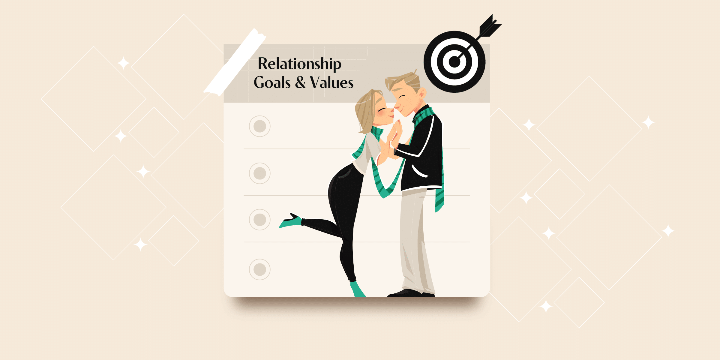 Want to know the key to dating and relationship success? Aligning on relationship goals and values. Learn how to discover and define yours here.