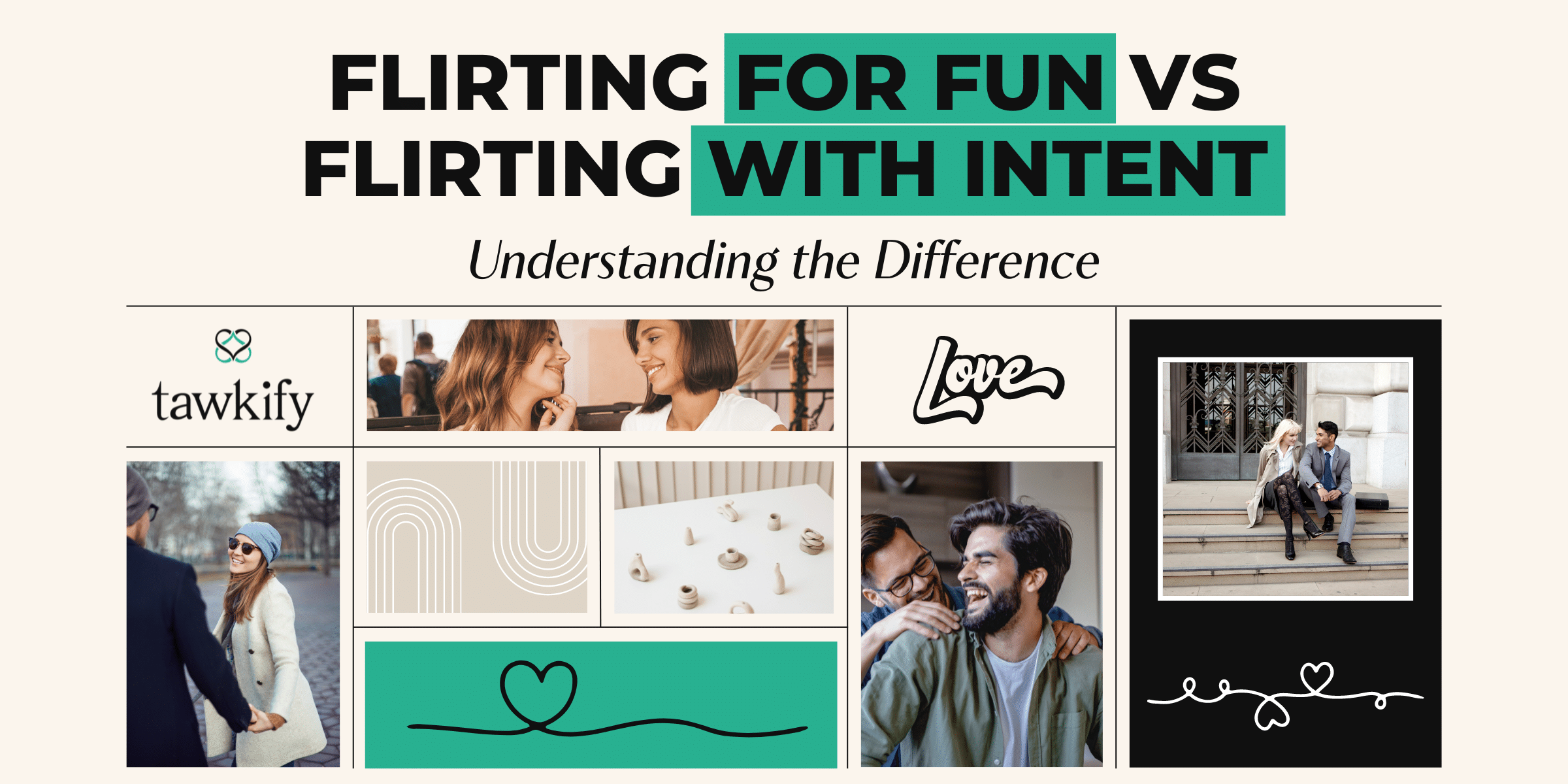 Get your flirting radar ready! Learn the nuances of flirting for fun vs. flirting with intent. Keep reading to find out.