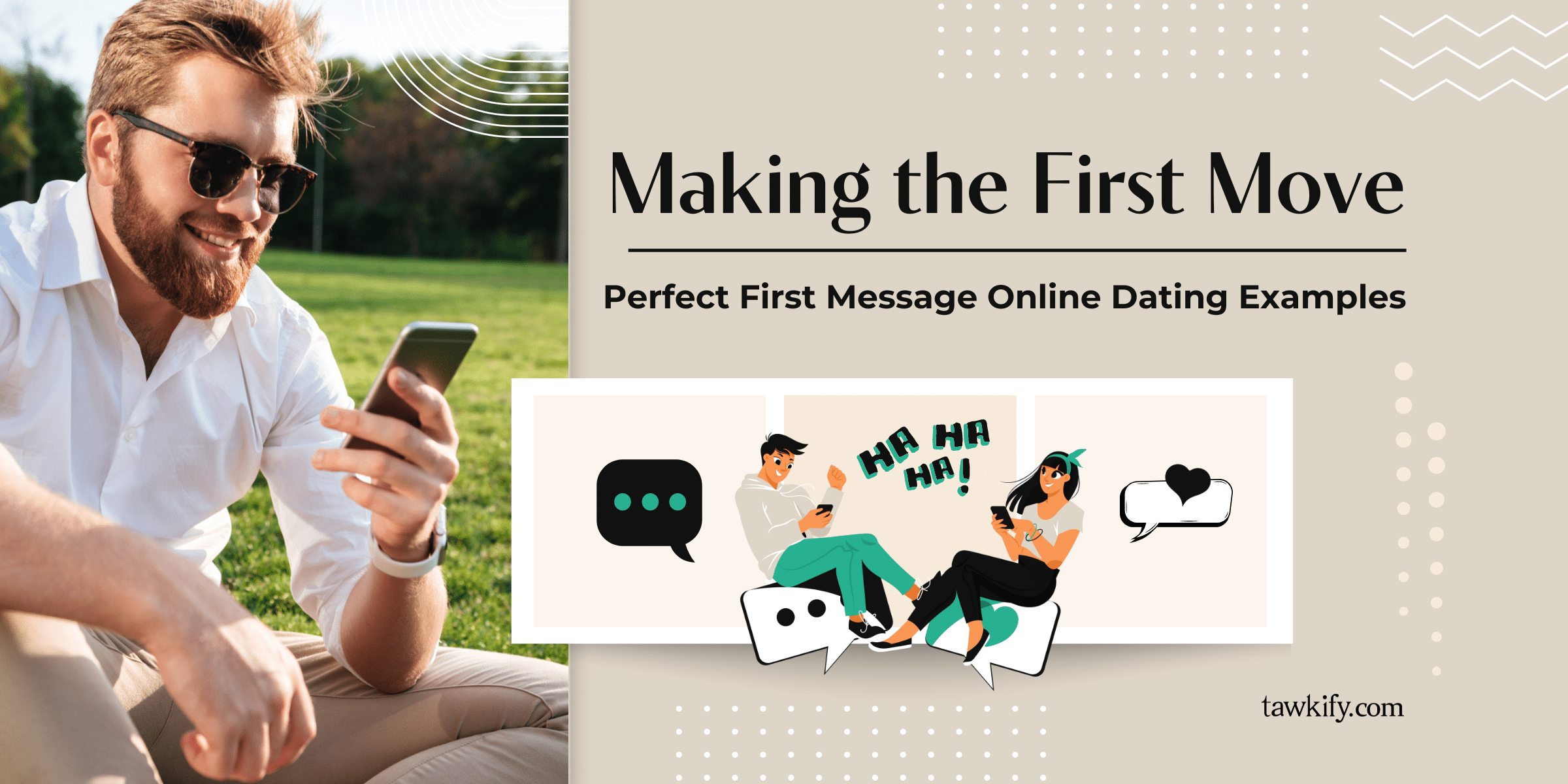 It’s crucial to craft online dating messages that get responses. For help writing your own, check out our perfect first message online dating examples.
