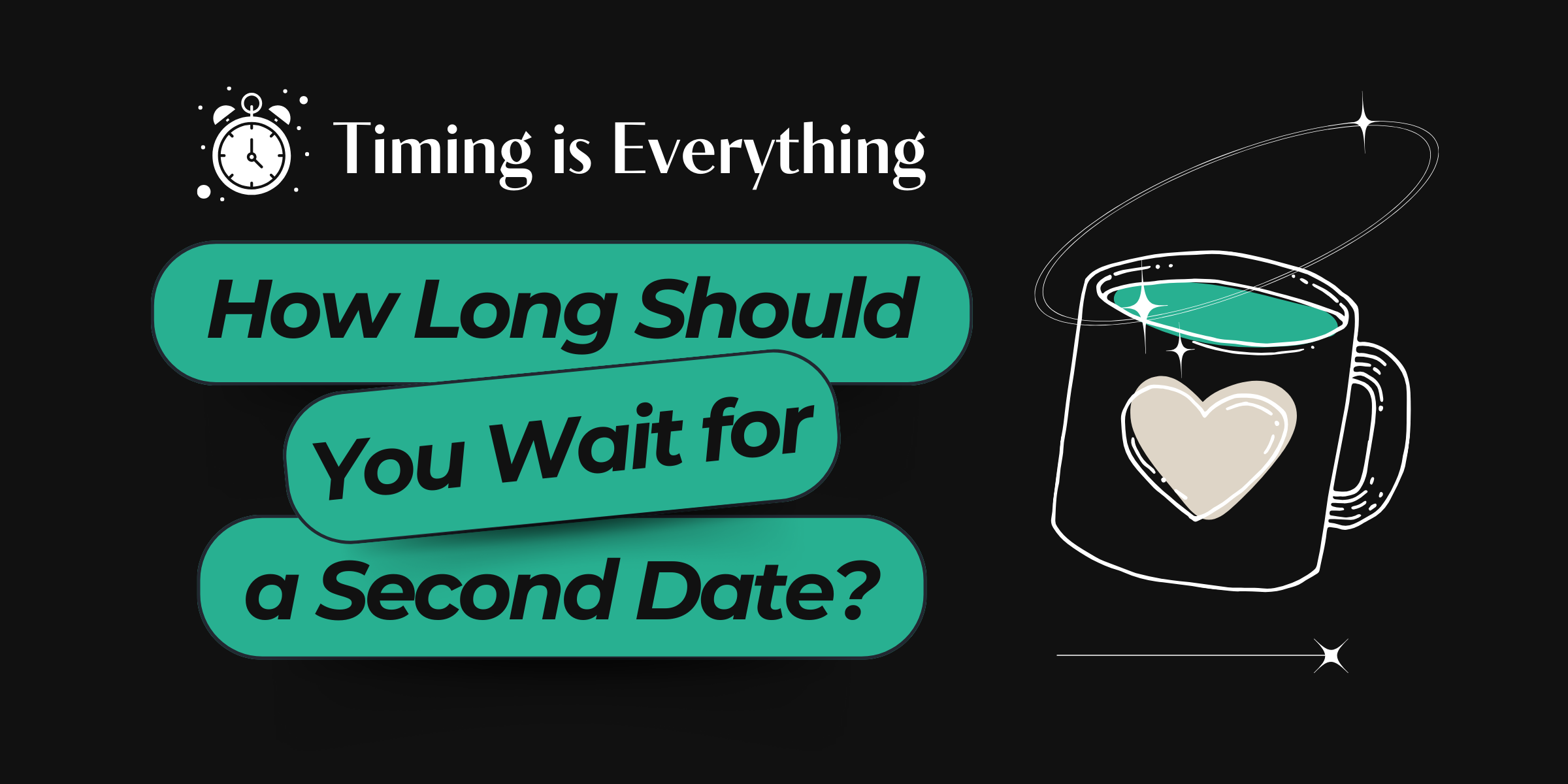 If you’ve had a successful first date and are wondering how long to wait for a second date, keep reading! We offer tips on timing, communication after the first date, and more.